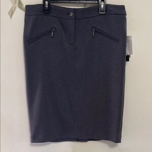 Bar III Elegant Gray Women's Knit Skirt